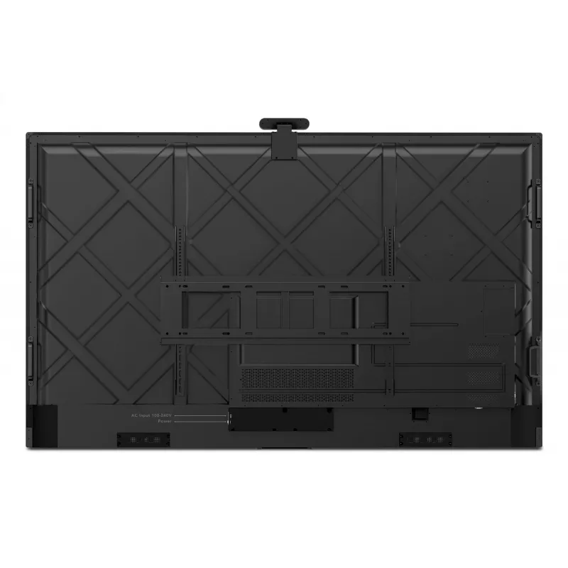 Lenovo ThinkVision T86 computer monitor 2.18 m (86 inch) 3840 x 2160 pixels 4K Ultra HD LED Touchscreen Black
