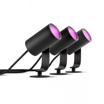 Smart suspension light Philips Hue White and colour ambience Lily Outdoor spot light 1741430P7