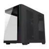 FSP M580-BP Plus Case Midi Tower mITX, mATX Black ARGB, Midi Tower, PC, Black, ATX, micro ATX, Mini-ITX, Glass, SPCC, 16 cm