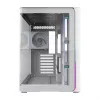 FSP M580-WP Plus Case Midi Tower mITX, mATX White ARGB, Midi Tower, PC, White, ATX, micro ATX, Mini-ITX, Glass, SPCC, 16 cm