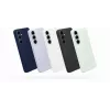 Silicone Case cover for Samsung Galaxy S25 FE — Light Blue, for 6.7 inch screen, microfiber inner