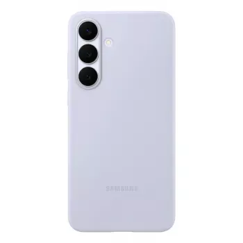 Silicone Case cover for Samsung Galaxy S25 FE — Light Blue, for 6.7 inch screen, microfiber inner