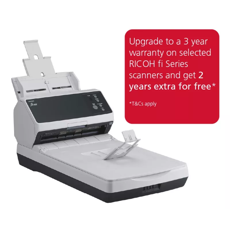 Ricoh fi-8250 ADF + Manual feed scanner 600 x 600 DPI A4 Black, Grey