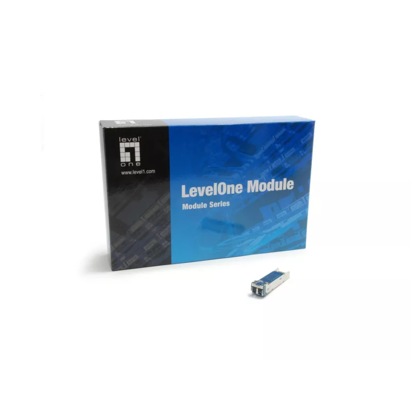LevelOne 1.25Gbps Single-mode SFP Transceiver, 10km, 1310nm, Fiber optic, 1250 Mbit/s, SFP, LC, 9/125 µm, LX