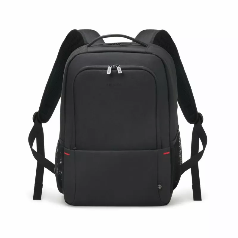 DICOTA Eco Backpack Plus Base - 13-15.6in Notebook Case - Black / 300d Rpet Polyester
