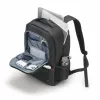 DICOTA Eco Backpack Plus Base - 13-15.6in Notebook Case - Black / 300d Rpet Polyester