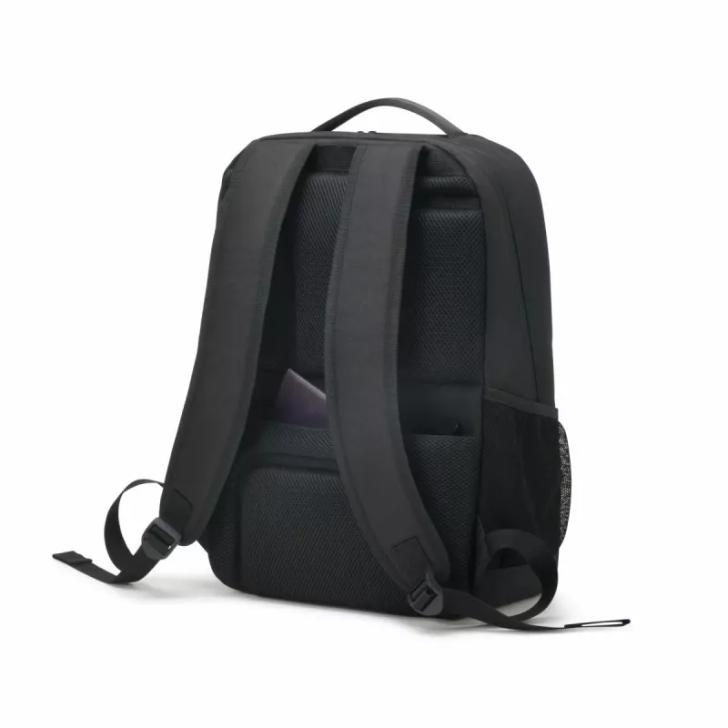 DICOTA Eco Backpack Plus Base - 13-15.6in Notebook Case - Black / 300d Rpet Polyester