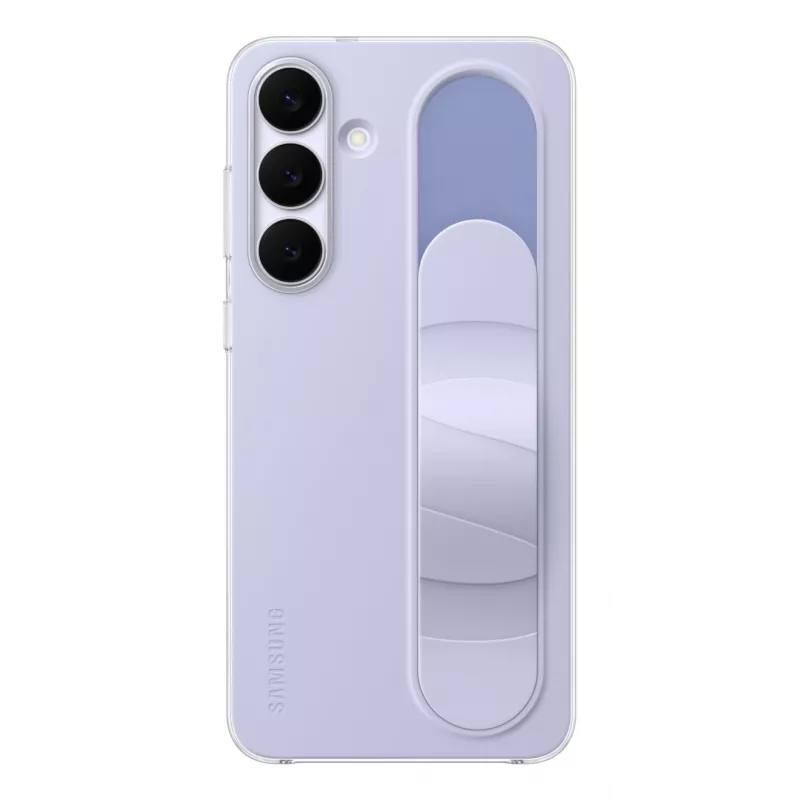 Samsung Standing Grip Case for Galaxy S25 FE, Cover, Samsung, Galaxy S25 FE, 17 cm (6.7 inch), Light Blue