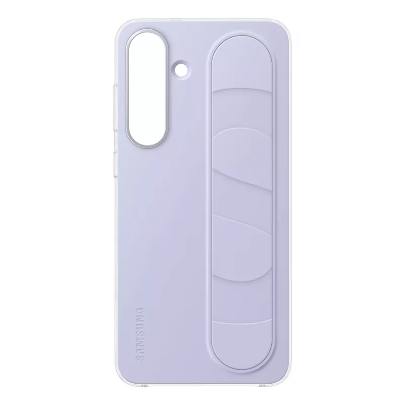 Samsung Standing Grip Case for Galaxy S25 FE, Cover, Samsung, Galaxy S25 FE, 17 cm (6.7 inch), Light Blue