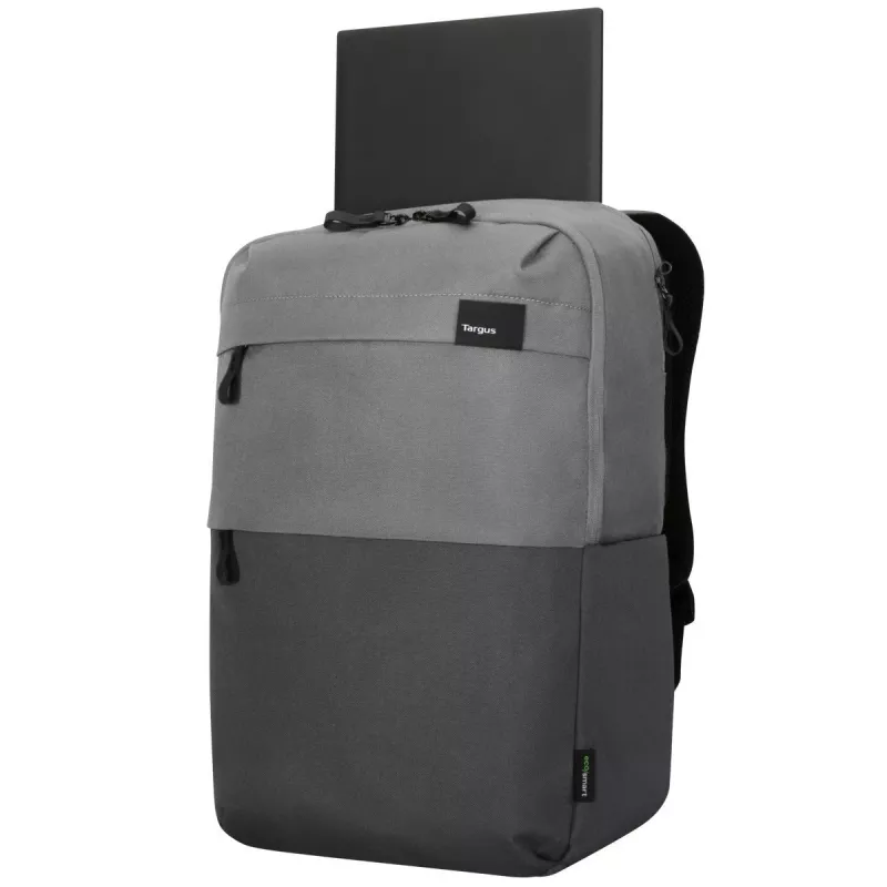 Backpack Targus Sagano 39.6 cm 15.6 inch Black Grey 2 front pockets