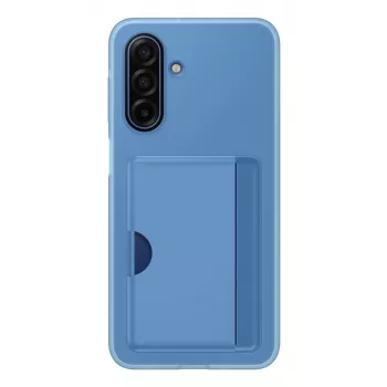 Back cover Samsung A17 with card slot, Blue — EF-OA176TLEGWW