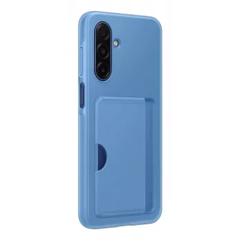 Back cover Samsung A17 with card slot, Blue — EF-OA176TLEGWW