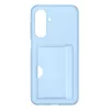 Back cover Samsung A17 with card slot, Blue — EF-OA176TLEGWW