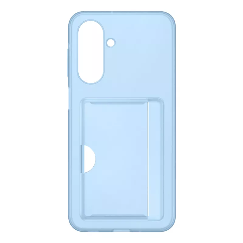Back cover Samsung A17 with card slot, Blue — EF-OA176TLEGWW