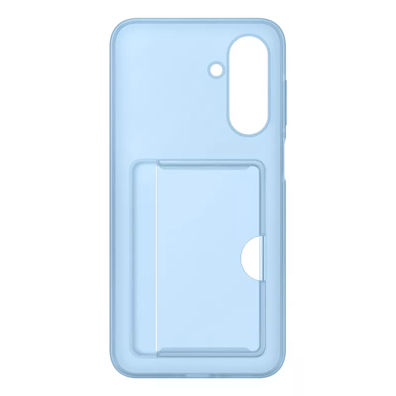 Back cover Samsung A17 with card slot, Blue — EF-OA176TLEGWW