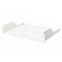 DIGITUS 2U rack mount fixed shelf vented, color grey (RAL 7035), up to 25 kg, 85x483x350 mm