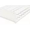 DIGITUS 2U rack mount fixed shelf vented, color grey (RAL 7035), up to 25 kg, 85x483x350 mm