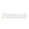 DIGITUS 2U rack mount fixed shelf vented, color grey (RAL 7035), up to 25 kg, 85x483x350 mm