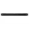 DIGITUS 1U cable brush management panel 44x483x11 mm, brush size 27x423 mm, color black (RAL 9005)