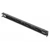 DIGITUS 1U blank panel, snap-in, material ABS color black