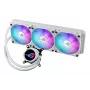Liquid cooling kit ASUS ROG Strix LC III 360 ARGB White Edition — 360 mm radiator, 3x 120 mm ARGB fans, LCD display, copper base
