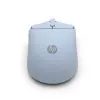 HP 400 Quiet Blue Wireless Mouse, Ambidextrous, RF Wireless + Bluetooth, 6000 DPI, Blue