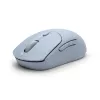 HP 400 Quiet Blue Wireless Mouse, Ambidextrous, RF Wireless + Bluetooth, 6000 DPI, Blue