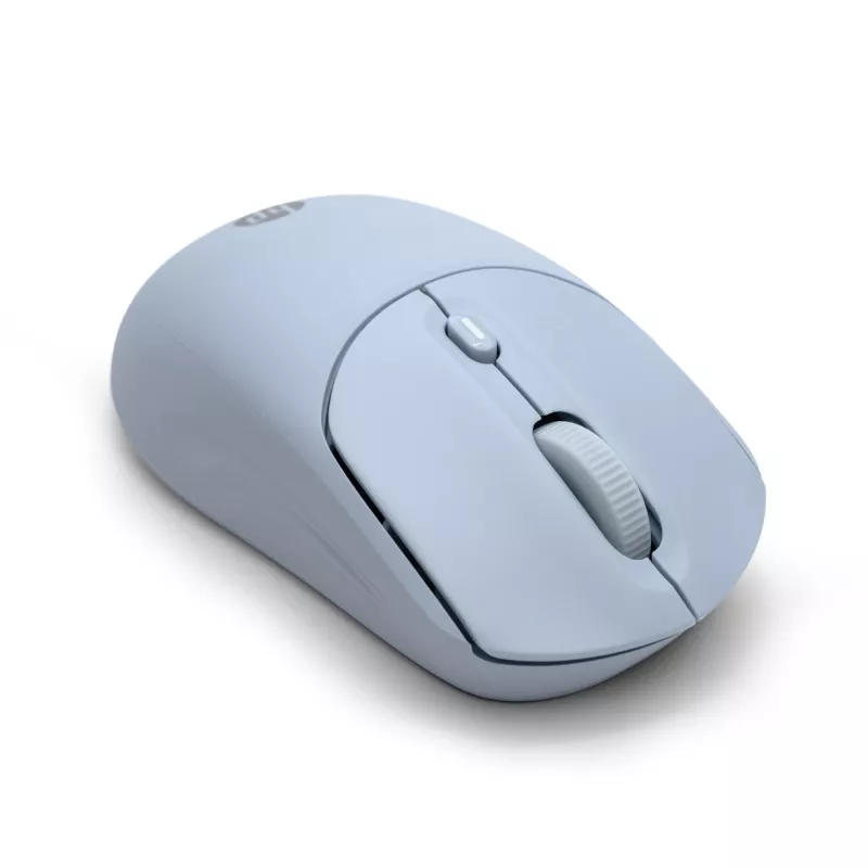 HP 400 Quiet Blue Wireless Mouse, Ambidextrous, RF Wireless + Bluetooth, 6000 DPI, Blue