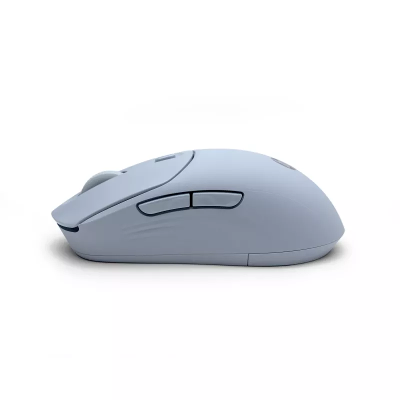 HP 400 Quiet Blue Wireless Mouse, Ambidextrous, RF Wireless + Bluetooth, 6000 DPI, Blue