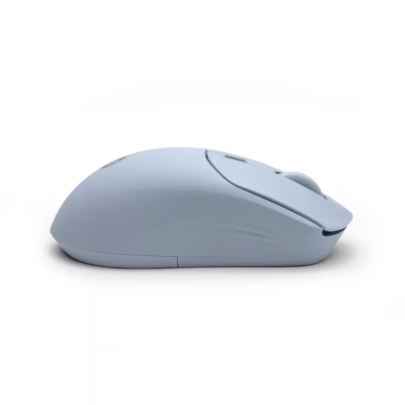 HP 400 Quiet Blue Wireless Mouse, Ambidextrous, RF Wireless + Bluetooth, 6000 DPI, Blue