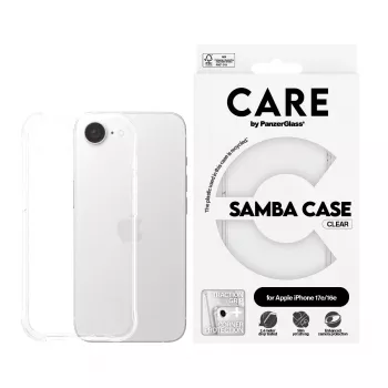 Cover PanzerGlass CARE by Fashionable Case Samba Transparent iPhone 16e