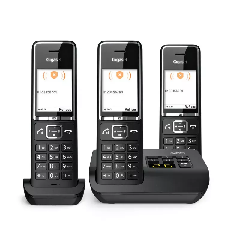 Analog telephone Gigaset COMFORT 550A Wireless handset Caller ID