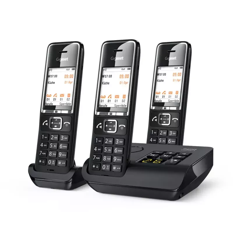 Analog telephone Gigaset COMFORT 550A Wireless handset Caller ID