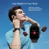 Amazfit GTS 2 4.19 cm (1.65 inch) AMOLED 43 mm Digital 348 x 442 pixels Touchscreen Black Wi-Fi GPS (satellite)