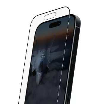 PanzerGlass ® Stealth Screen Protector iPhone 17 | iPhone 16 Pro | Ultra-Wide Fit w. FASTFIT IN-A-BOX