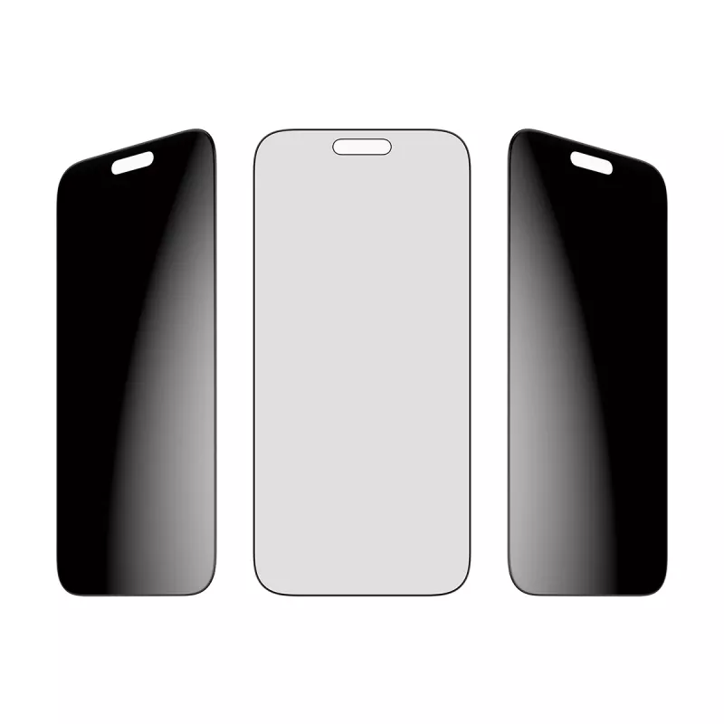 Screen protector PanzerGlass 2-Way Privacy for iPhone 17 Pro Max — tempered glass, ultra-wide fit, EasyAligner