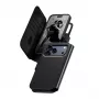 Protective two-in-one wallet cover PanzerGlass CARE Feature Case Tango with MagSafe for iPhone 17 Pro Max, black
