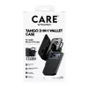 Protective two-in-one wallet cover PanzerGlass CARE Feature Case Tango with MagSafe for iPhone 17 Pro Max, black