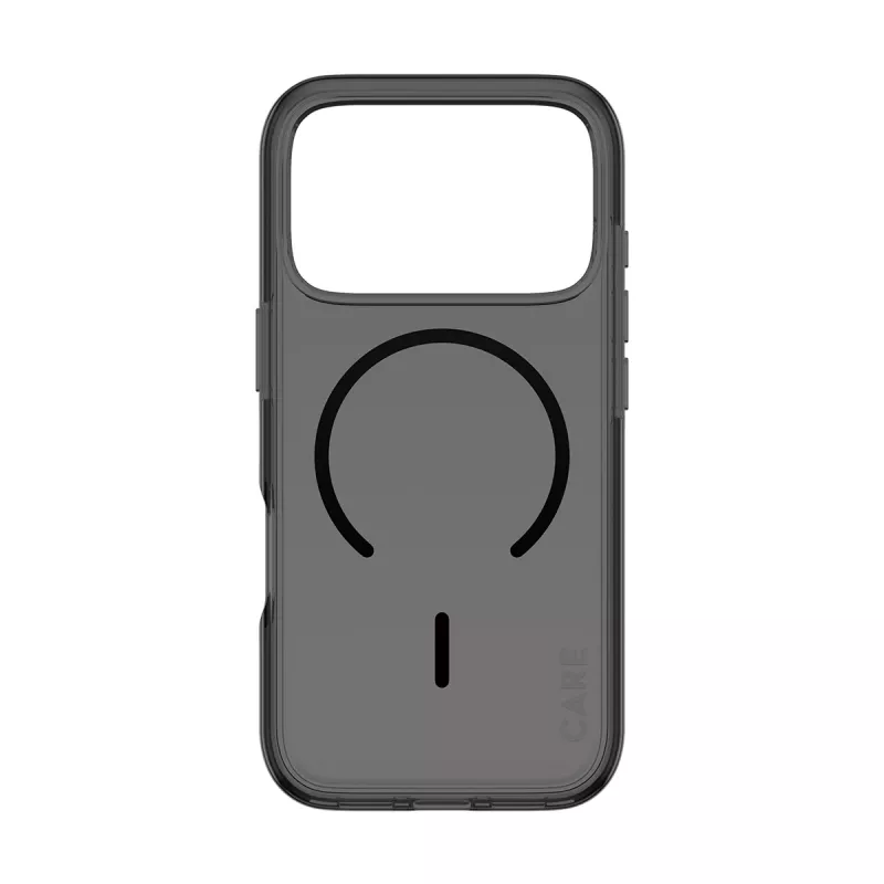 Protective Cover Case PanzerGlass CARE™ Urban Explorer Smokey with Black MagSafe for iPhone 17 Pro (TPU, Black)