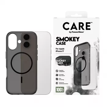 PanzerGlass CARE™ by ® Urban Explorer Case Smokey w. Black MagSafe iPhone 17