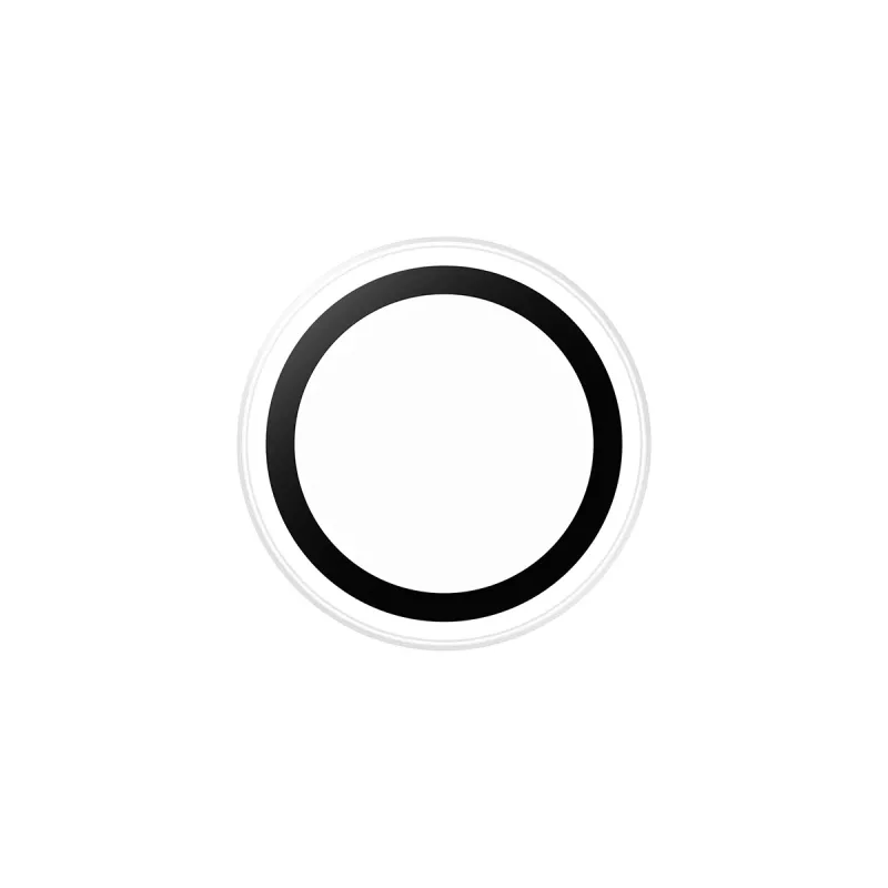 Camera lens protector PanzerGlass Hoops for iPhone Air — tempered glass & silicone, transparent, 1 pcs