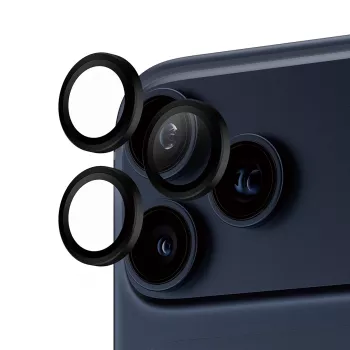 PanzerGlass ® Hoops® Camera Lens Protector Black iPhone 17 Pro | iPhone 17 Pro Max | iPhone 16 Pro | 16 Pro Max