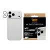 Camera lens protector PanzerGlass Hoops Transparent for iPhone 17 Pro / 17 Pro Max / 16 Pro / 16 Pro Max, tempered glass, silicone, 1 pc