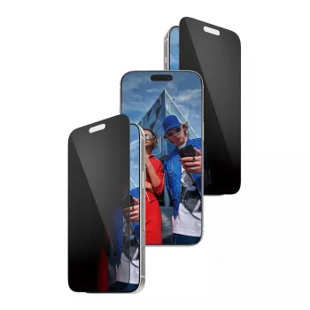 Screen Protector PanzerGlass 2-Way Privacy for iPhone 17 Pro Max — Tempered Glass, Ultra-Wide Fit, FASTFIT