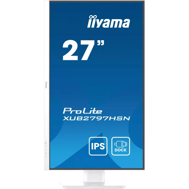 iiyama ProLite XUB2797HSN-W2 computer monitor 68.6 cm (27 inch) 1920 x 1080 pixels Full HD LED White