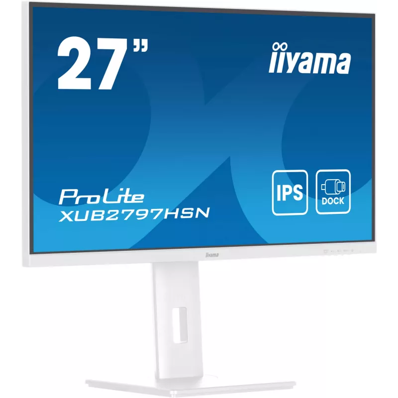 iiyama ProLite XUB2797HSN-W2 computer monitor 68.6 cm (27 inch) 1920 x 1080 pixels Full HD LED White