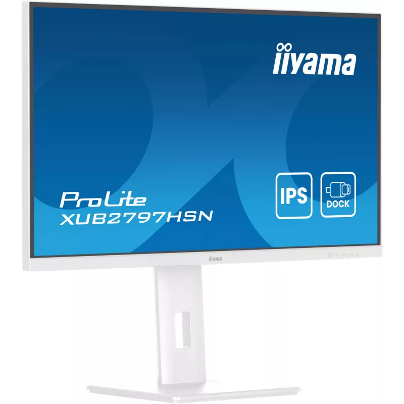 iiyama ProLite XUB2797HSN-W2 computer monitor 68.6 cm (27 inch) 1920 x 1080 pixels Full HD LED White