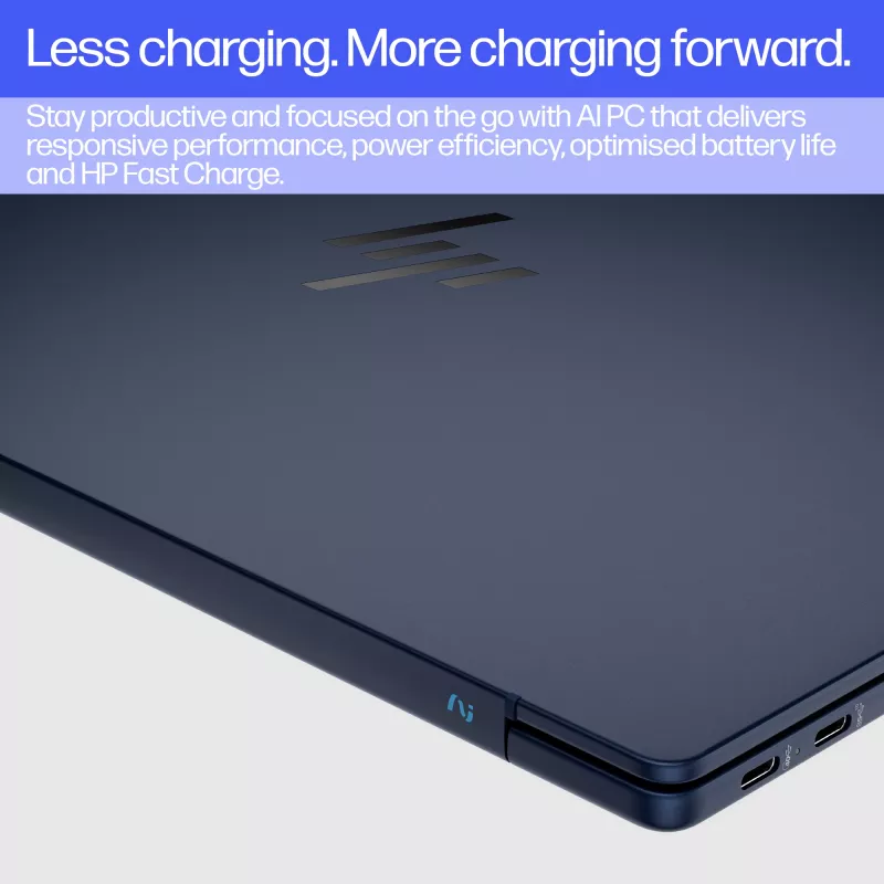 HP EliteBook Ultra G1q AI PC Copilot+ PC Snapdragon X1E-78-100 Laptop 35.6 cm (14 inch) Touchscreen 2.2K 16 GB LPDDR5x-SDRAM 512 GB SSD Wi-Fi 6E (802.11ax) Windows 11 Pro Blue