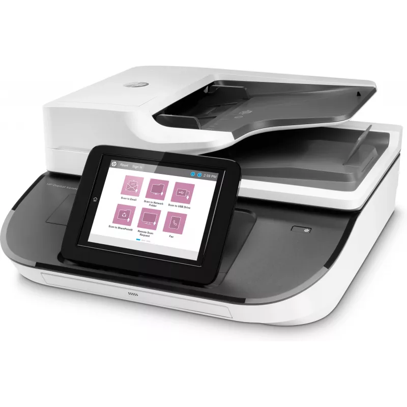 HP Flow 8500 fn2 Flatbed & ADF scanner 600 x 600 DPI