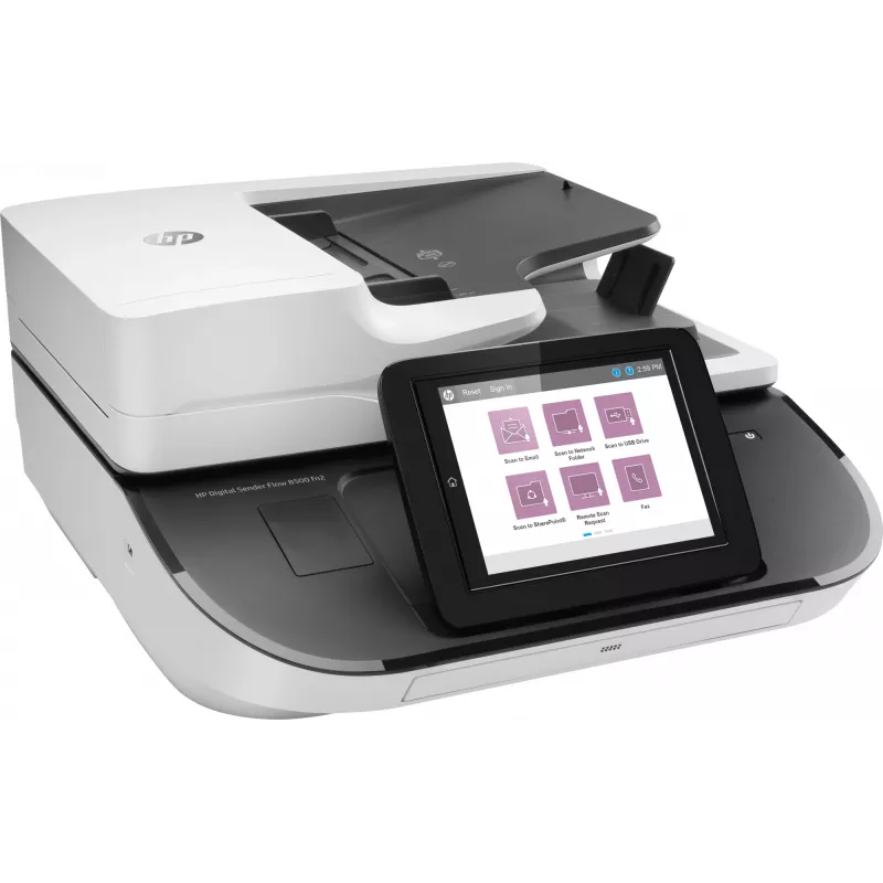 HP Flow 8500 fn2 Flatbed & ADF scanner 600 x 600 DPI